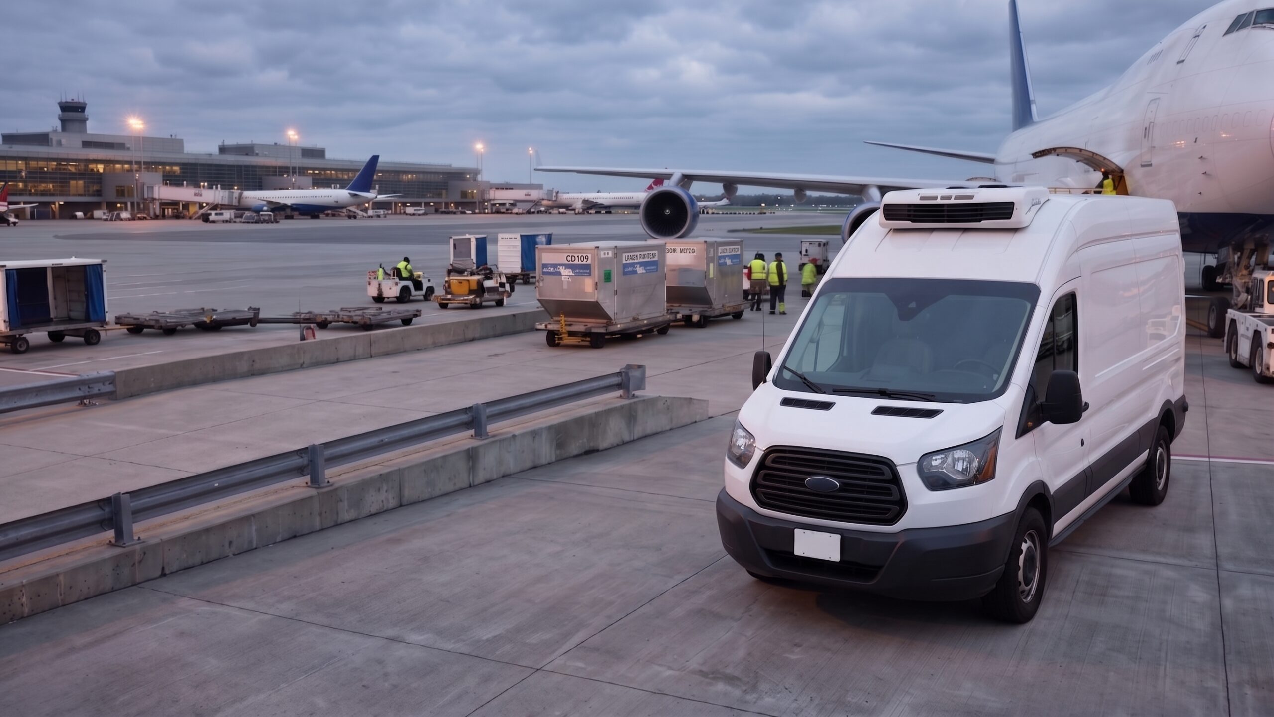 small truckload, air cargo, air freight, small reefer truck, reefer van, refrigerated box truck, refrigerated straight truck, small truck load, reefer truck, expedited freight