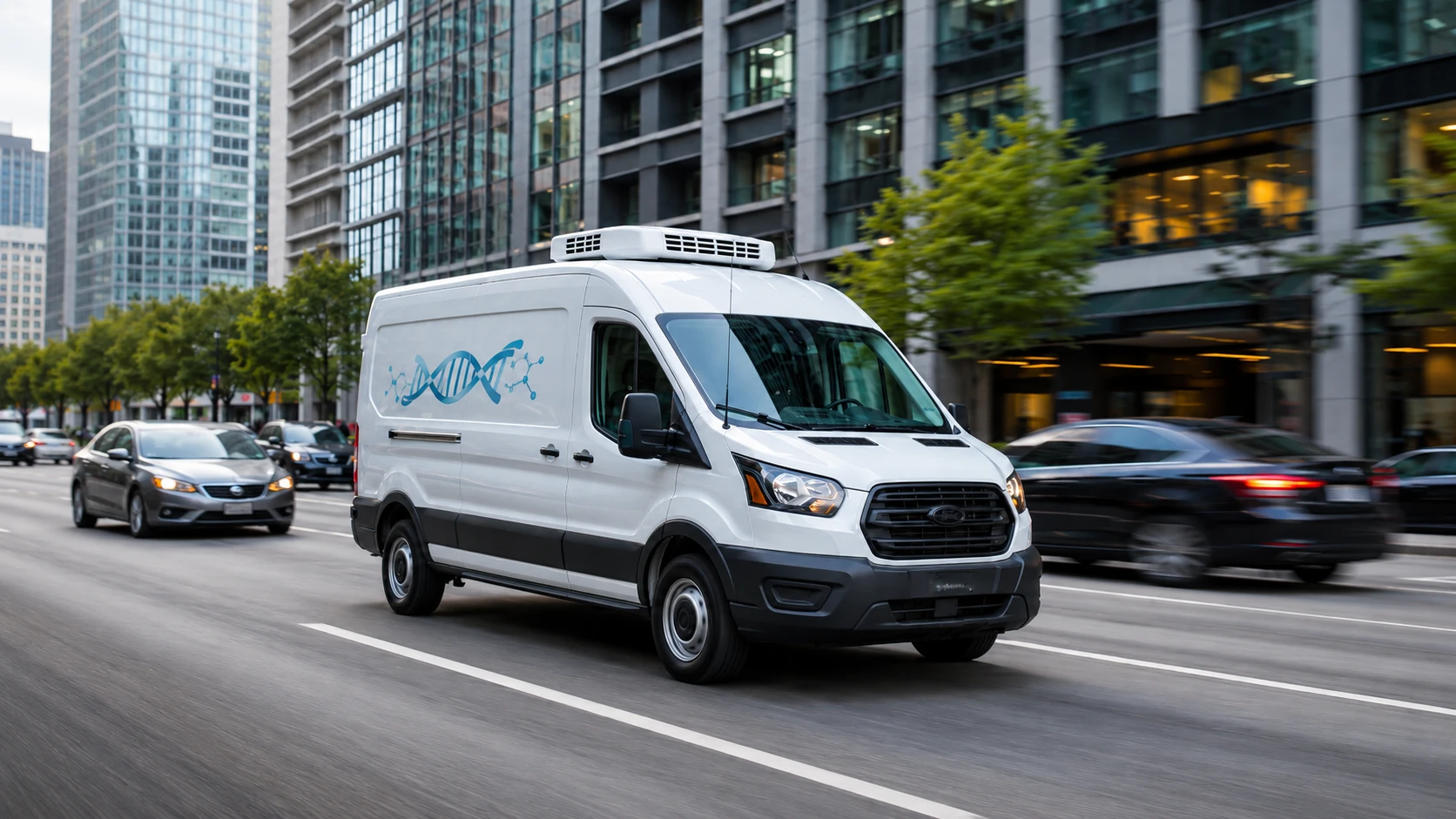 pharma delivery, biotech delivery, pharma refrigerated delivery, medicine shipping, refrigerated shipping, refrigerated freight, reefer van, refrigerated truck