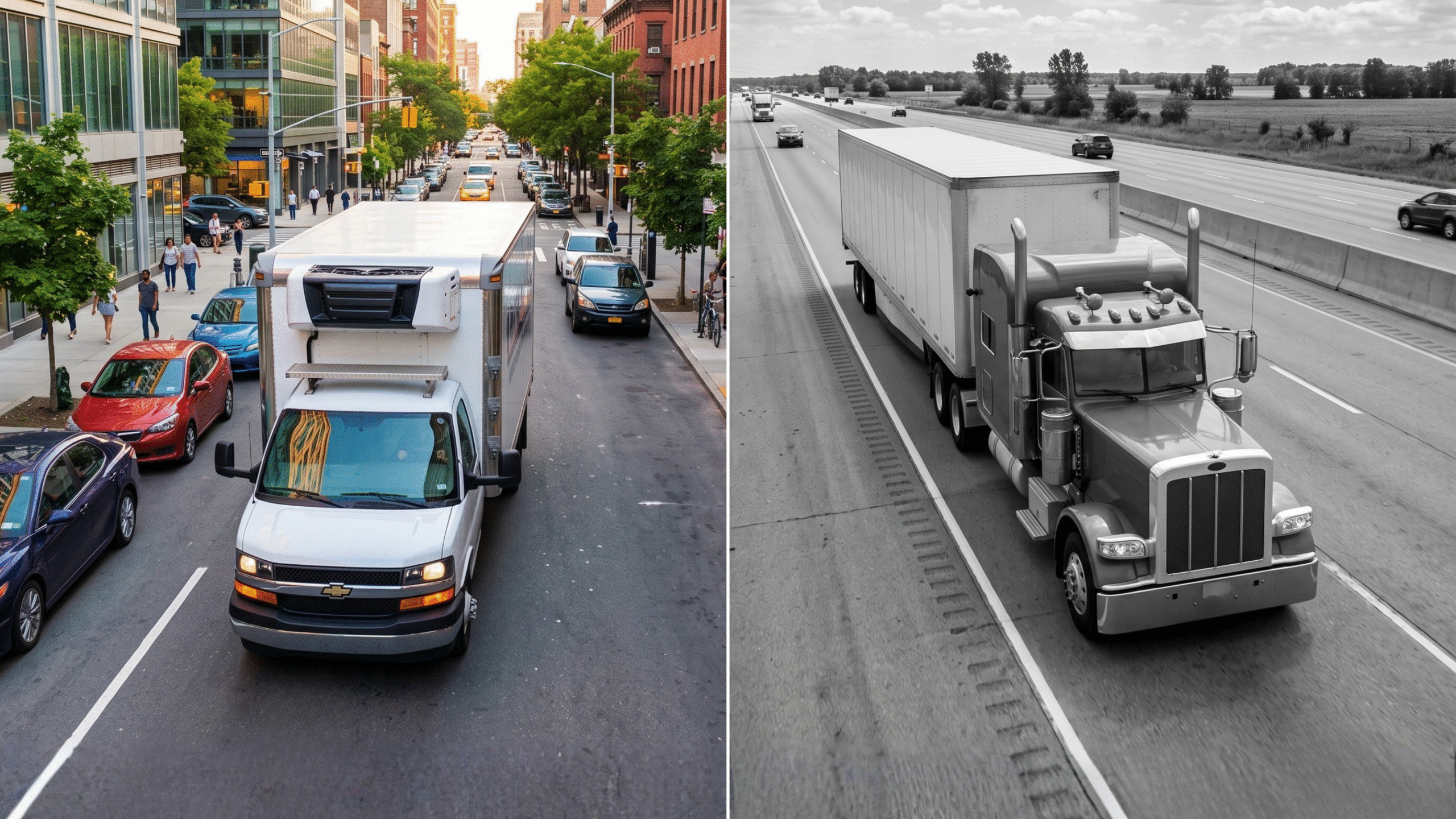 refrigerated cargo van, cargo van, box truck, reefer truck, reefer van, small truckload, small truck load, refrigerated freight, refrigerated transport