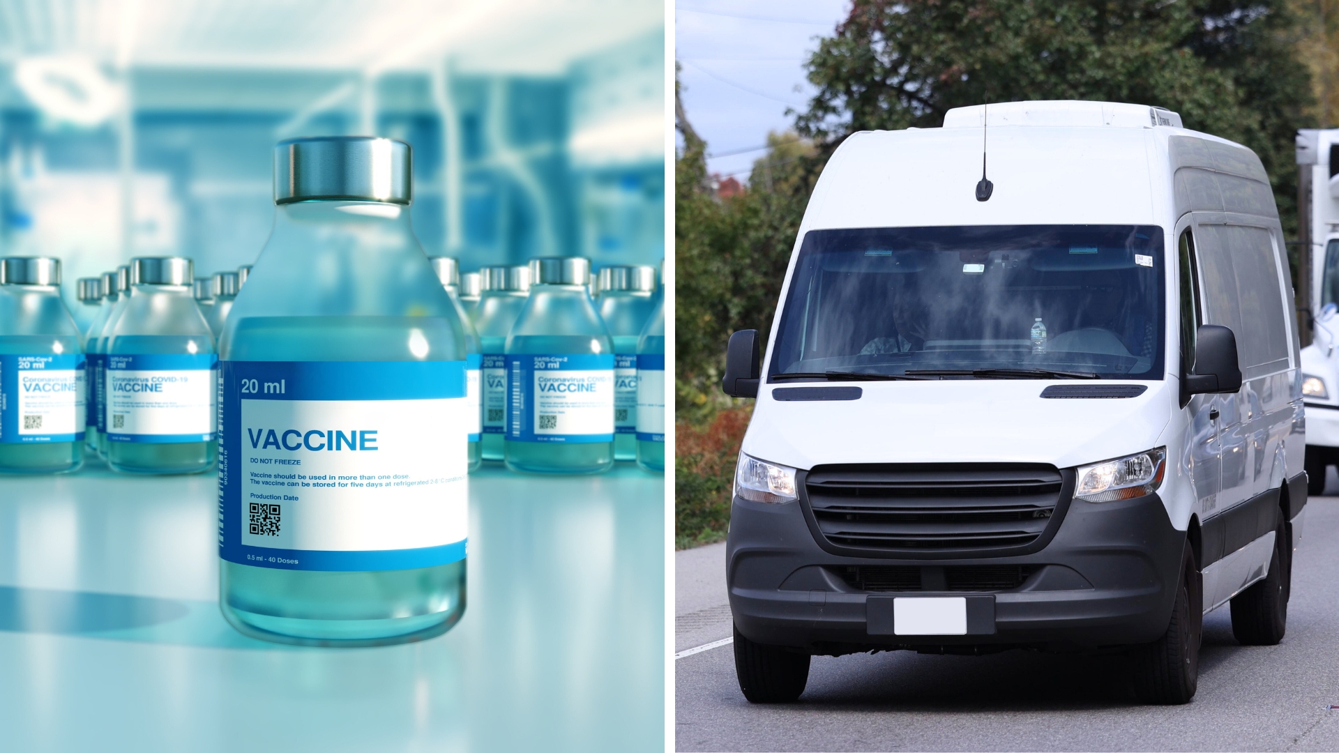 refrigerated transportation of pharmaceuticals by small trucks