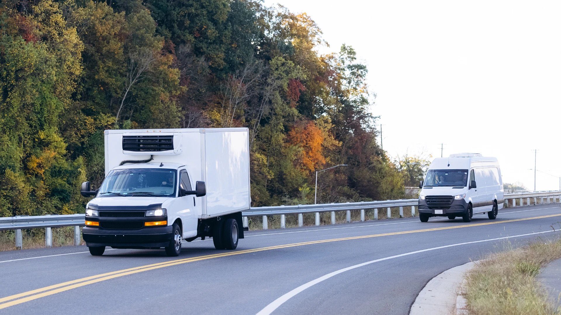 small reefer trucks, small reefer, small reefer truck, reefer van, reefer box truck, refrigerater van, refrigerated box truck