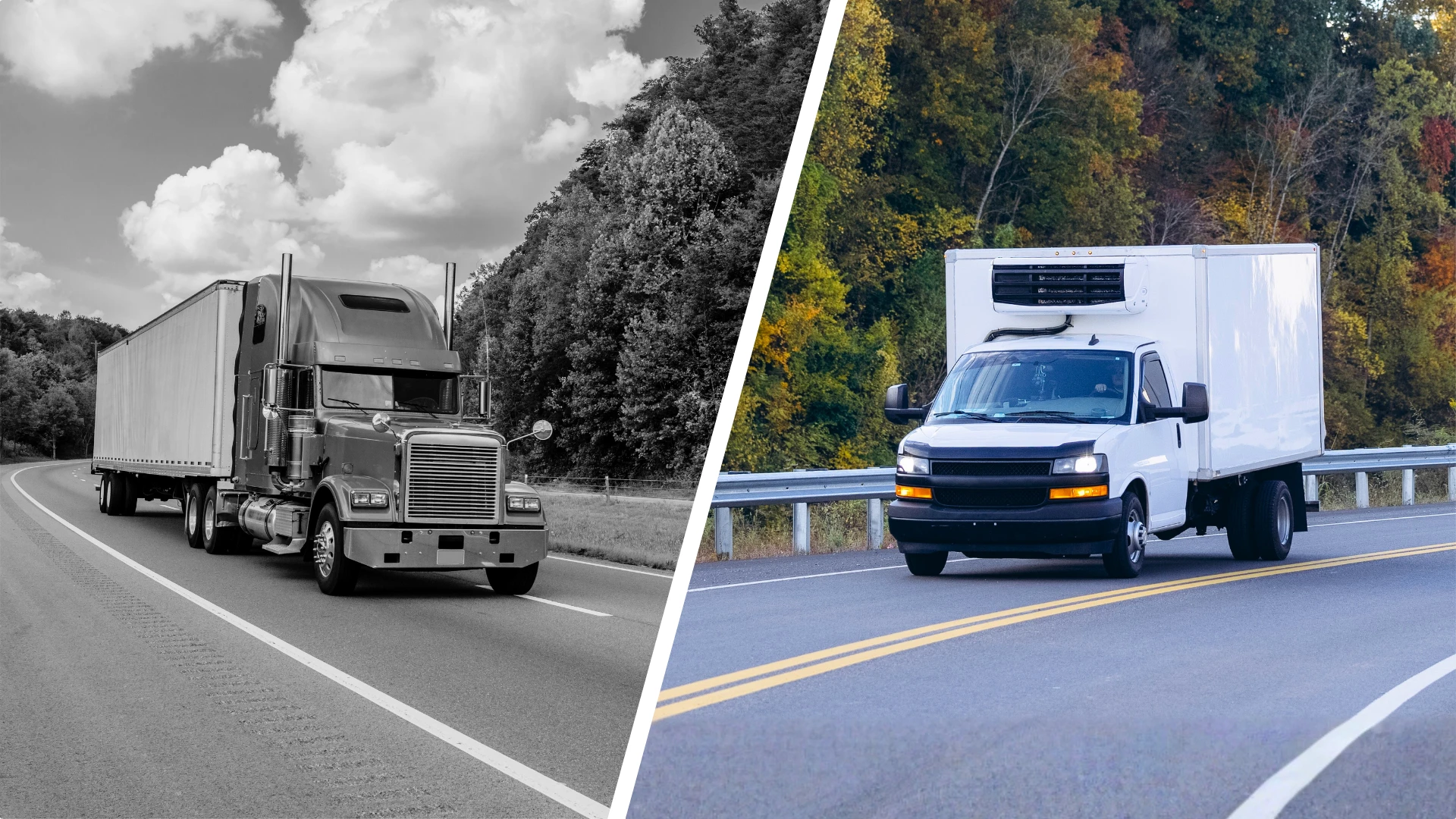 small refrigerated truck, reefer truck, reefer van, reefer box truck, refrigerated van, small reefer